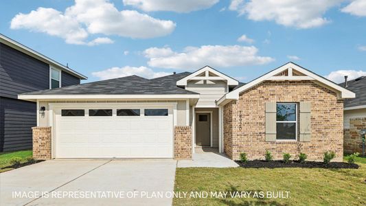New construction Single-Family house 18505 Blazing Ranch Ln, Manor, TX 78653 plan The Elgin - image