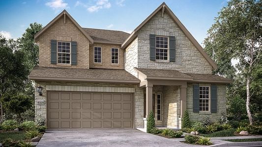 New construction Single-Family house 204 Barton Oak Trail, Georgetown, TX 78628 - photo 0