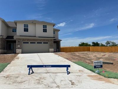 New construction Townhouse house 18416 Cremello Drive, Unit A, Manor, TX 78653 The Sycamore- photo 0