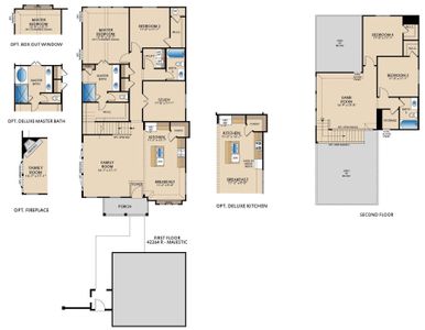 New construction Single-Family house 4425 Glenn Springs Wy, Little Elm, TX 75068 plan Majestic - image