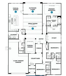 New construction Single-Family house 12949 Whitewater Way, Conroe, TX 77302 Plan 6020 Exterior C- photo 0