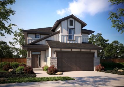 New construction Single-Family house 11428 Crazy Alice Run, Austin, TX 78653 plan Tenor - image