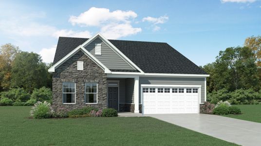 New construction Single-Family house 3017 Sandy Bluff Rd, Raleigh, NC 27616 plan Clayton III - image