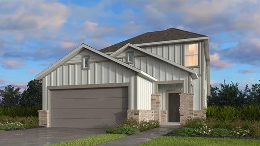 New construction Single-Family house 1903 Quiet Garden Lane, Missouri City, TX 77489 Cello II- photo 0