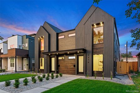 New construction Duplex house 2478 S Cherokee St, Denver, CO 80223 - image