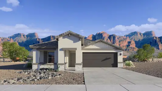 New construction Single-Family house 12572 W Locust Ln, Avondale, AZ 85323 plan Caden - image