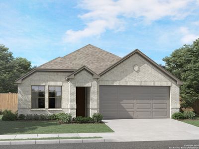 New construction Single-Family house 26017 Marigold Oaks, Boerne, TX 78006 The Hughes (841)- photo 0