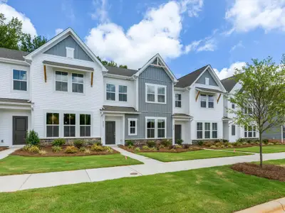 New construction Townhouse house 6565 Fire Lily Ln, Charlotte, NC 28216 plan The Magpie - image