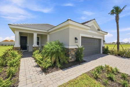New construction Single-Family house 13836 Fletcher Dr, Palmetto, FL 34221 plan Milan - image