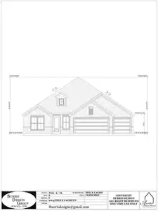 New construction Single-Family house 2001 Belle Lagos Ln, Cleburne, TX 76033 - image