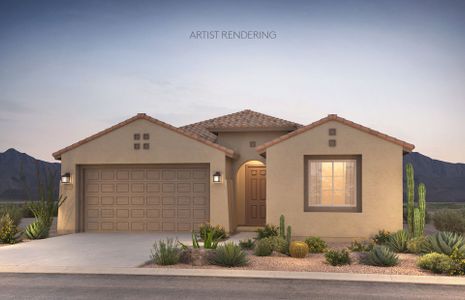 New construction Single-Family house 13325 N Nepheline Wy, Oro Valley, AZ 85755 plan Cantania - image