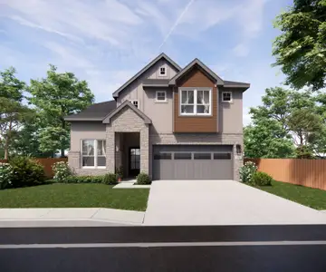 New construction Single-Family house 104 Villoria Cv, Liberty Hill, TX 78642 plan Leilana - image
