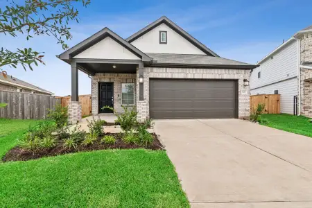 New construction Single-Family house 628 Roaring Falls Dr, Willis, TX 77378 plan Gardenia - Smart Series - image
