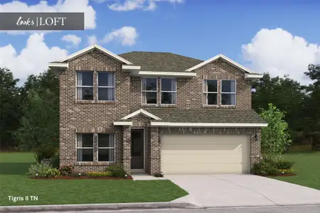 New construction Single-Family house 7807 Jade Crest Dr, Angleton, TX 77515 plan Tigris II - image