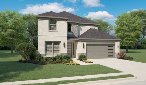 New construction Single-Family house 4505 Havenridge Road, McKinney, TX 75071 Monet II- photo 0