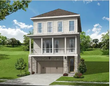 New construction Single-Family house 657 Summit Hill Wy, Cumming, GA 30040 The Aspen II- photo 0