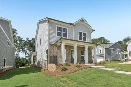 New construction Single-Family house 5218 Trace View Dr, Flowery Branch, GA 30542 plan Whiteside - image