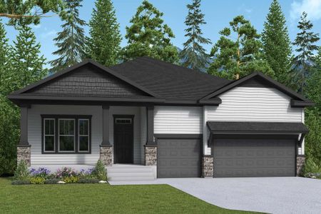 New construction Single-Family house 6578 Arabesque Lp, Colorado Springs, CO 80924 plan The Pinebrook - image