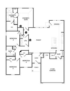New construction Single-Family house 2616 Streamside Dr, Burleson, TX 76028 Cromwell II- photo 0