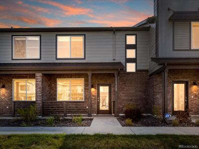 New construction Townhouse house 13866 Vispo Way, Broomfield, CO 80020 Brook- photo 0