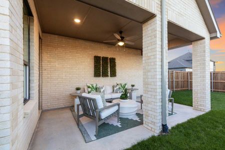 Representative Patio - some options shown