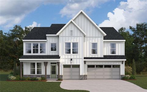 New construction Single-Family house 258 Loon Lake Wy, Hoschton, GA 30548 - image