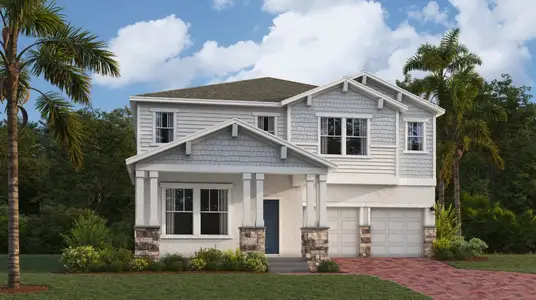 New construction Single-Family house 3024 Namaste Dr, Clermont, FL 34714 plan Douglas - image