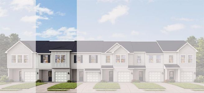 New construction Townhouse house 6860 Holcombe Down Dr, Zephyrhills, FL 33541 - image