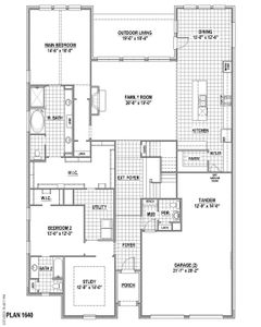 New construction Single-Family house 791 Falls Dr, Prosper, TX 75078 plan 1640 - image 5