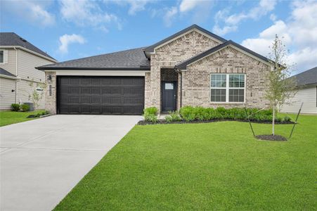 New construction Single-Family house 4019 Waving Willow Way, Rosenberg, TX 77469 Burnet- photo 0