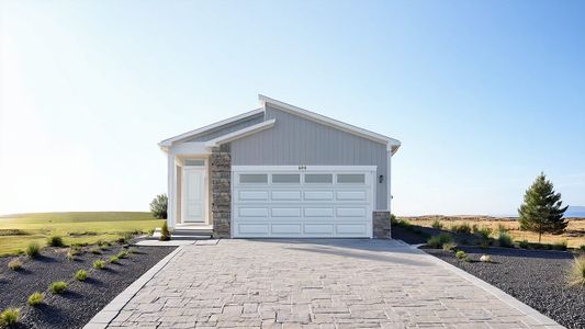 New construction Single-Family house 7979 Grey Bark Wy, Colorado Springs, CO 80908 plan The Crestone - image