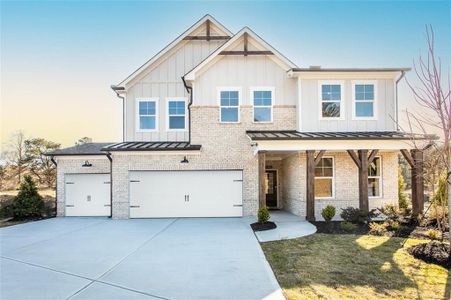 New construction Single-Family house 723 Crossroad Ct, Powder Springs, GA 30127 Tucker II- photo 0