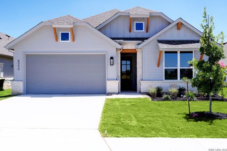 New construction Single-Family house 8090 Coral Draw, Schertz, TX 78154 plan Monet Plan - image