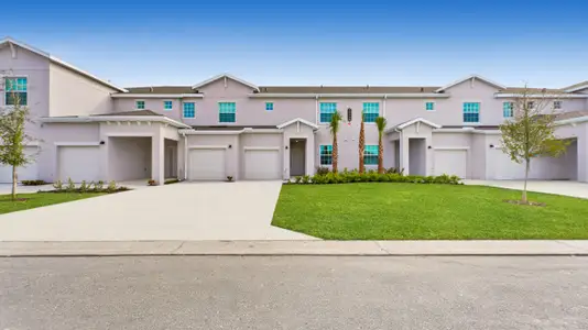 New construction Multi-Family house 20590 Hazelnut Ct S, Unit 1612, Lehigh Acres, FL 33936 plan Seagrape - image