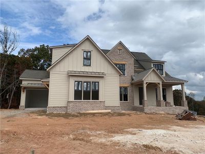 New construction Single-Family house 400 Reese Point, Ball Ground, GA 30107 The Evans A- photo 1 1