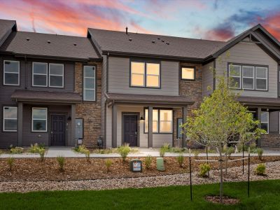 New construction Townhouse house 1620 Riverplace Dr, Unit 2, Windsor, CO 80550 plan The Orchard - image