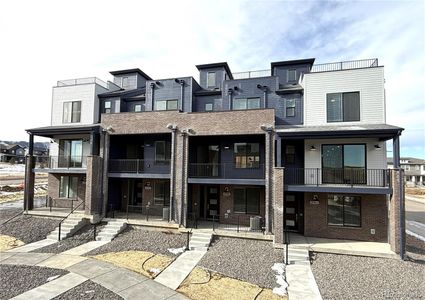 New construction Townhouse house 9649 Browns Peak Circle, Littleton, CO 80125 - photo 0