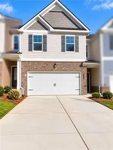New construction Townhouse house 6379 Towhee Wy, Morrow, GA 30260 plan The Newbury - image