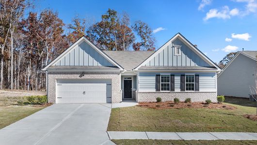 New construction Single-Family house 1296 Lincoln Ln, Braselton, GA 30517 plan Denton - image