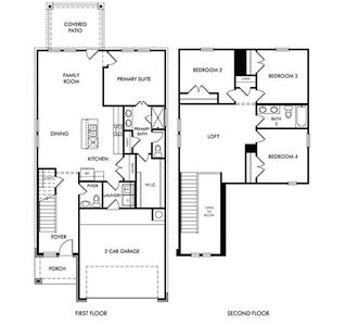 New construction Single-Family house 2306 Pioneer Landing Ln, Crosby, TX 77532 plan The Olympic (380) - image