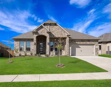 New construction Single-Family house 429 Lamb Ln, Waxahachie, TX 75167 Bellaire- photo 0