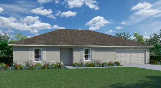 New construction Single-Family house 450 Sw College Park Rd, Port St. Lucie, FL 34953 plan Majestic - image