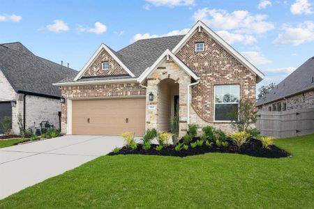 New construction Single-Family house 18347 Lemmon Ln, Conroe, TX 77302 The Carolcrest- photo 1 1