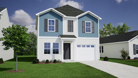 New construction Single-Family house 2033 Mayfair Mill Ave, Spartanburg, SC 29301 plan Barnwell - Genesis Value Collection - image