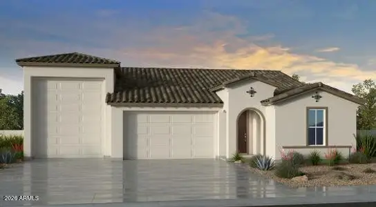 New construction Single-Family house 24458 N 167Th Ln, Surprise, AZ 85387 plan Crossing - image