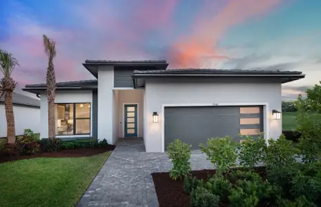 New construction Single-Family house 9181 Cape Honey Bee Ln, Lake Worth, FL 33467 plan Mystique - image