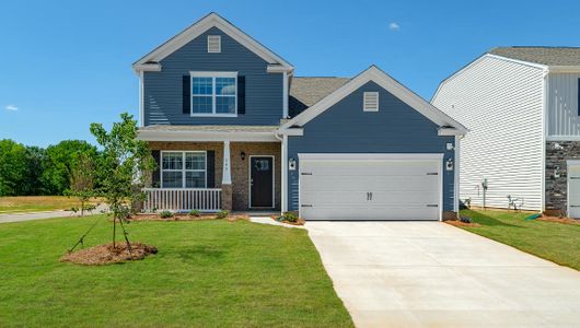 New construction Single-Family house 185 Calvin Creek Drive, Troutman, NC 28166 Winston- photo 0