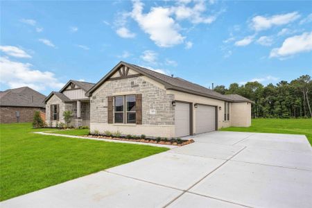 New construction Single-Family house 460 Barton Place Dr, Cleveland, TX 77327 plan Carter - image