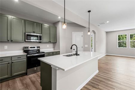 New construction Townhouse house 23 Gold Dust Dr, Unit 1-B, Dawsonville, GA 30534 plan Wembley - image 6