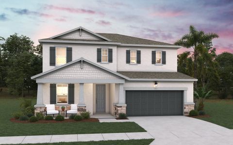 New construction Single-Family house 35164 Tuscan Hill Rd, Dade City, FL 33525 plan Modena - Single Family Homes - image
